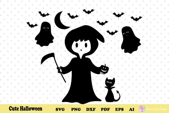 Cute Halloween Svg for Local Business Branding and Print Templates