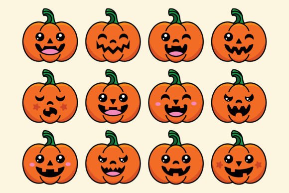 Happy Pumpkin Jack O'Lantern Clip Art Review