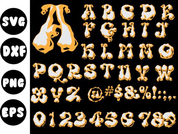 Letter A to Z Alphabet Vector Design Png for Crafts and Graphics