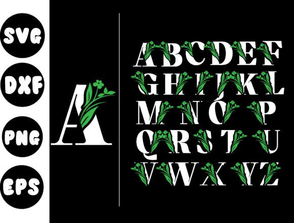 Letter A to Z Graphic Design Vector Review
