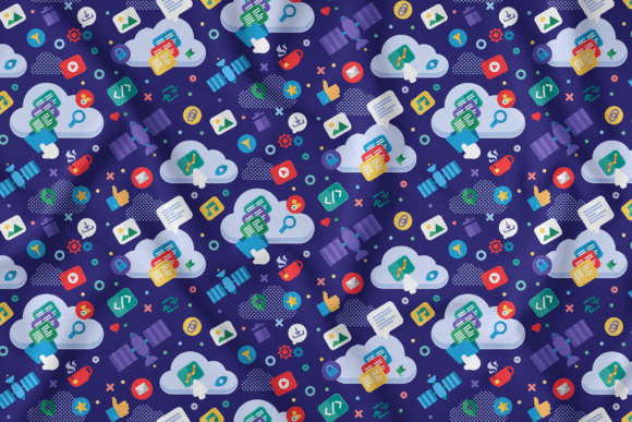 Network Technology Pattern: A Smart Graphics Choice for Modern Patterns