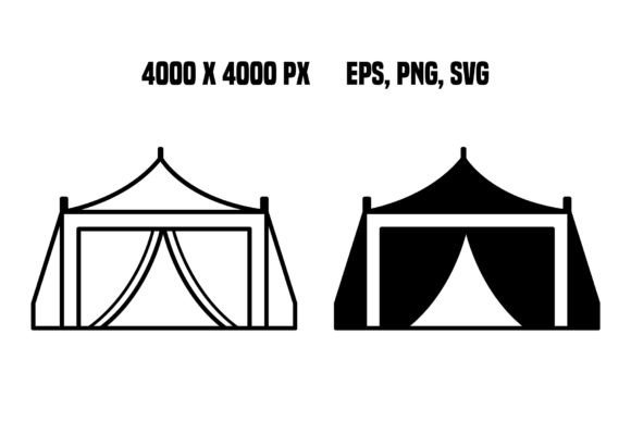 Tent Icons: Essential Graphics for Modern Branding