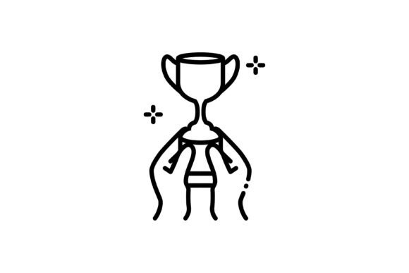 Trophy Icon Graphics for Branding and Marketing